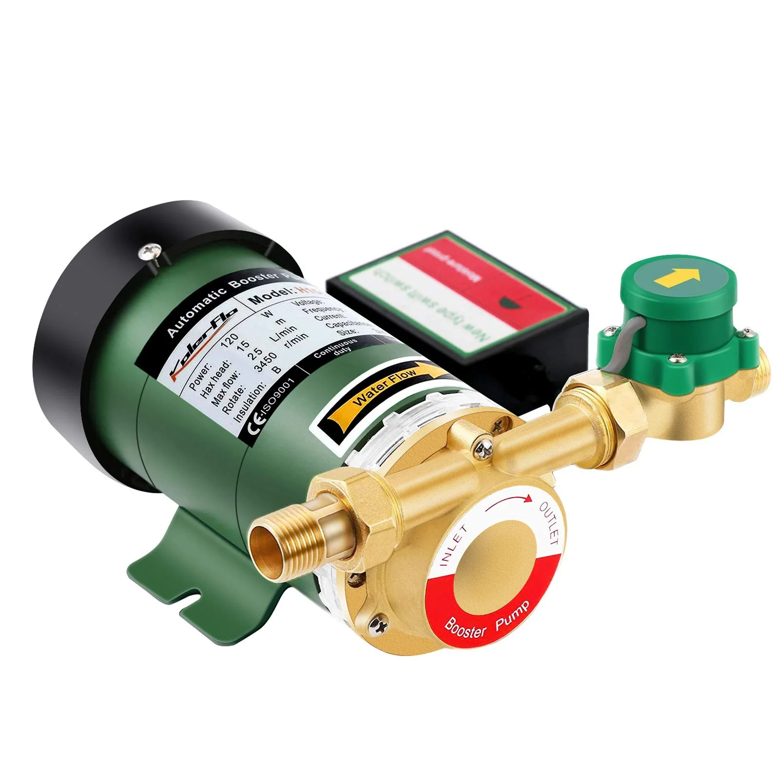 Automatic booster pump for residential use