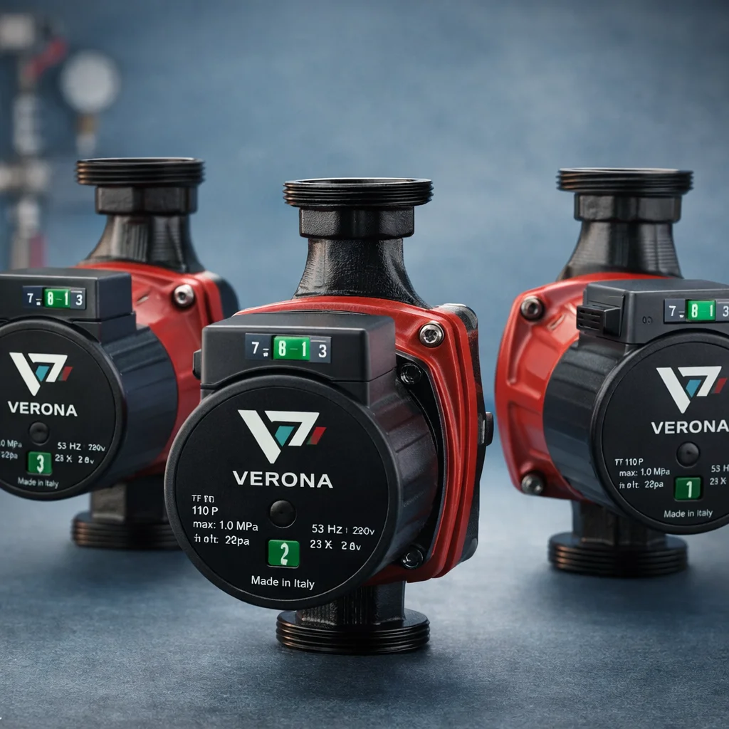 Three speed circulation pumps